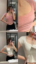 Load image into Gallery viewer, Short Sleeve Knit Top
