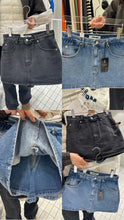 Load image into Gallery viewer, Denim Skirts with Bottoming
