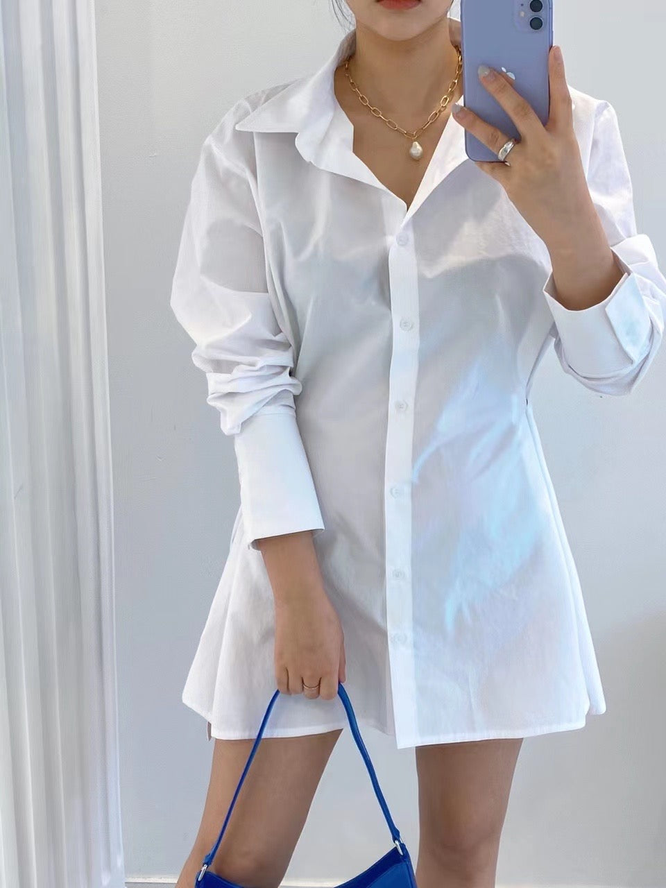 Mini Shirt Dress