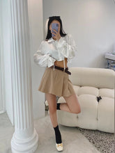 將圖片載入圖庫檢視器 Solid Pleated Skirt
